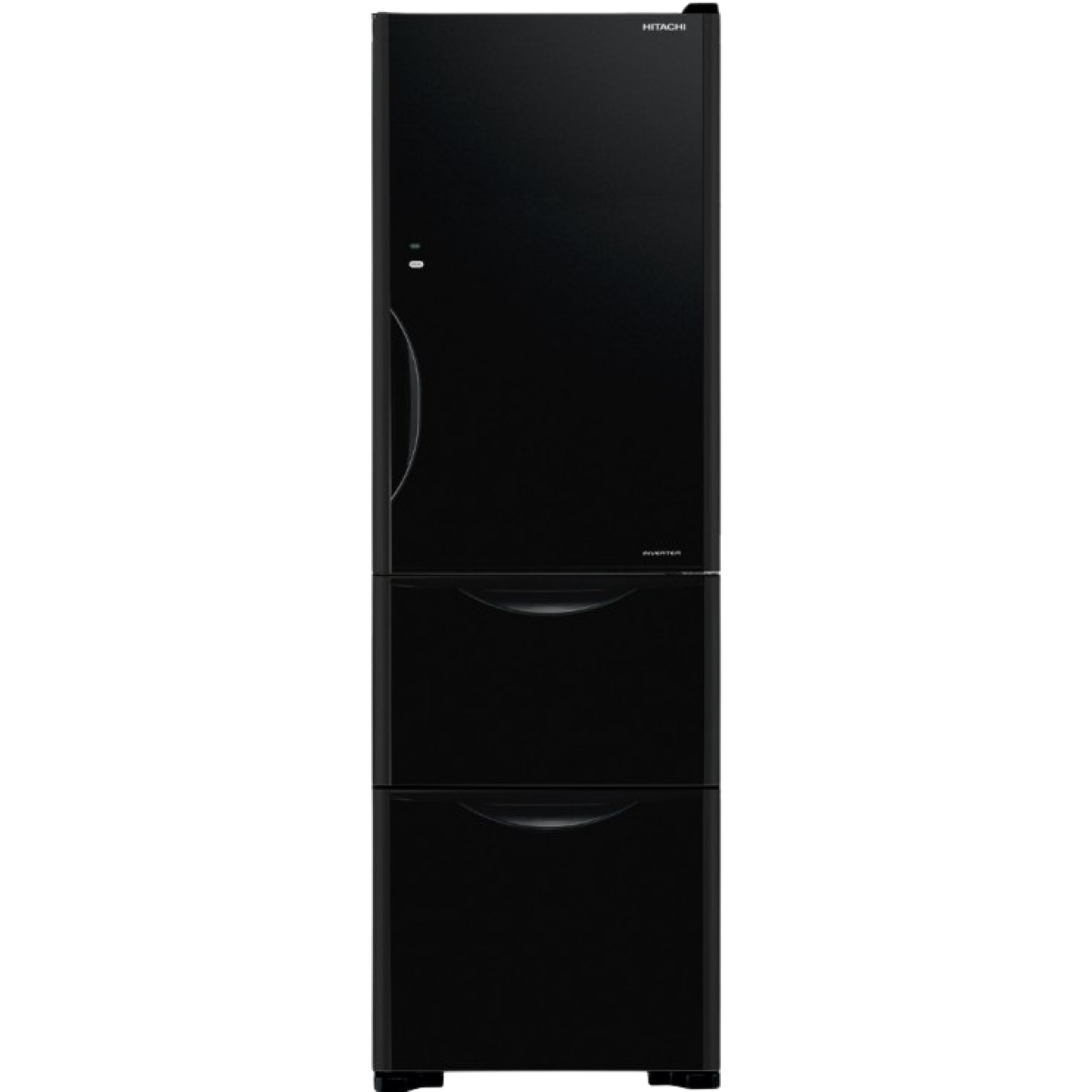 HITACHI 日立 HR3N6404DAL-GBKHK 329公升變頻三門雪櫃 (黑影玻璃, 左門鉸)